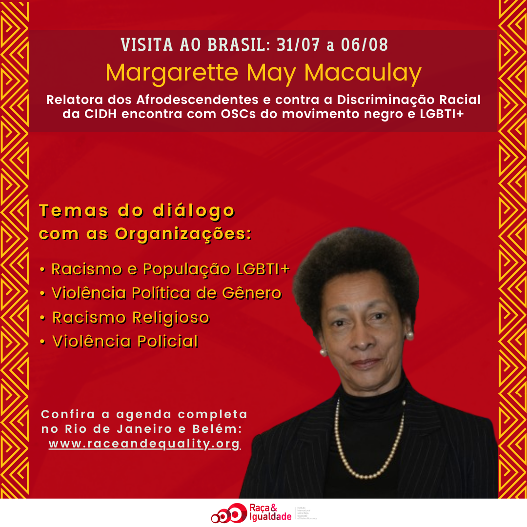 Visita Oficial da Relatora da CIDH Margarette May Macaulay 2022