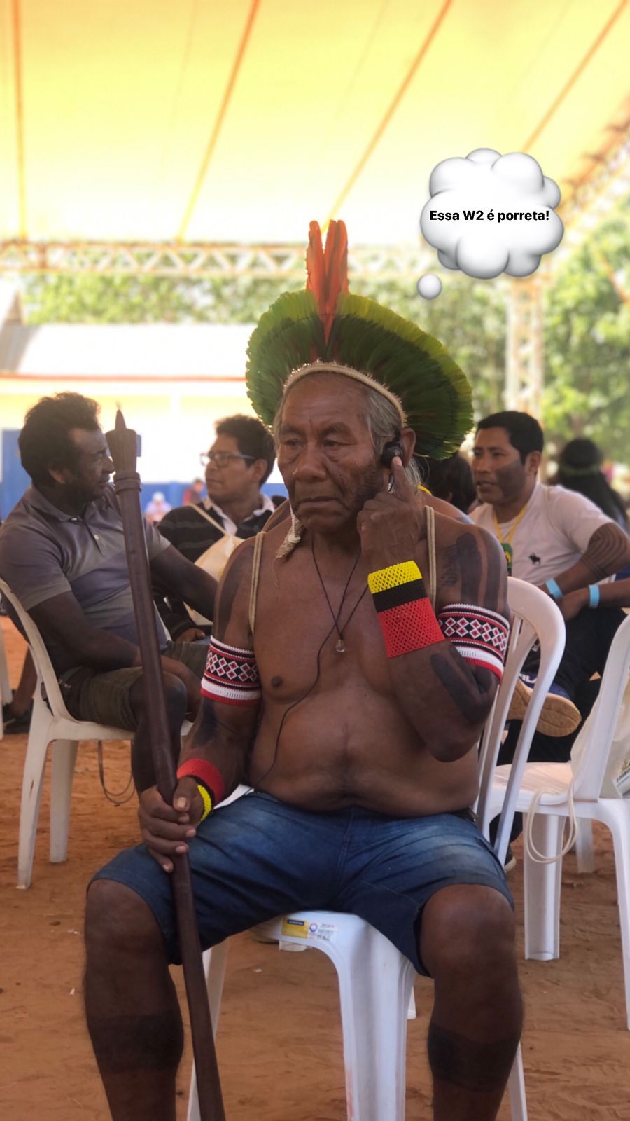 Interpretação em línguas indígenas — Aldeia Piaraçu 2023