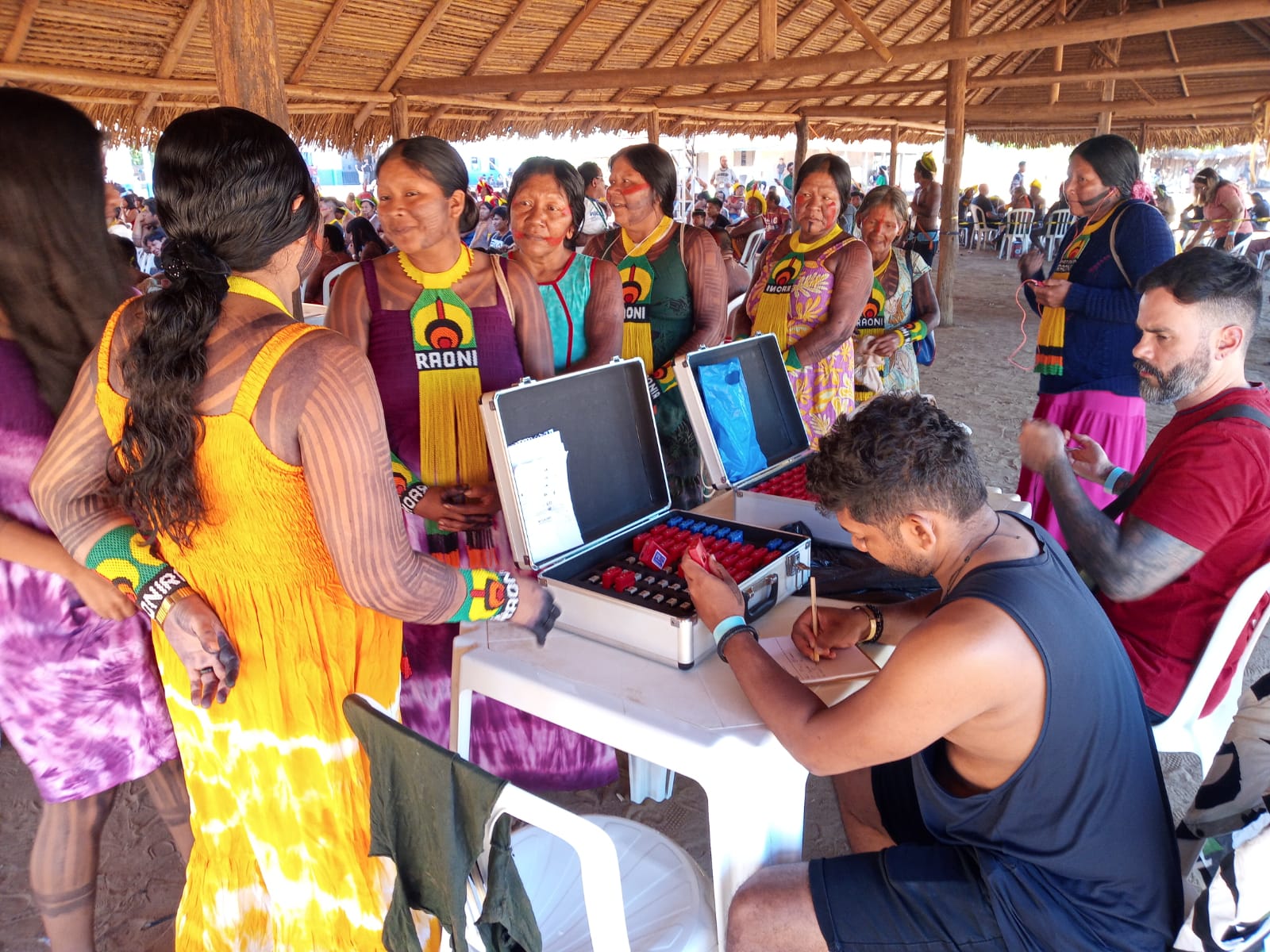 Grande Encontro na Aldeia Piaraçu com Cacique Raoni 2023
